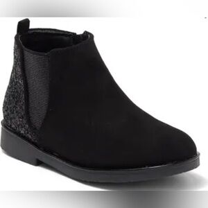 ✨ Harper Canyon Kira Sparkle Chelsea Booties – Kids’ Size 9